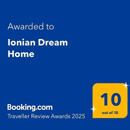 Ionian Dream Home Vrachos Ngoại thất bức ảnh
